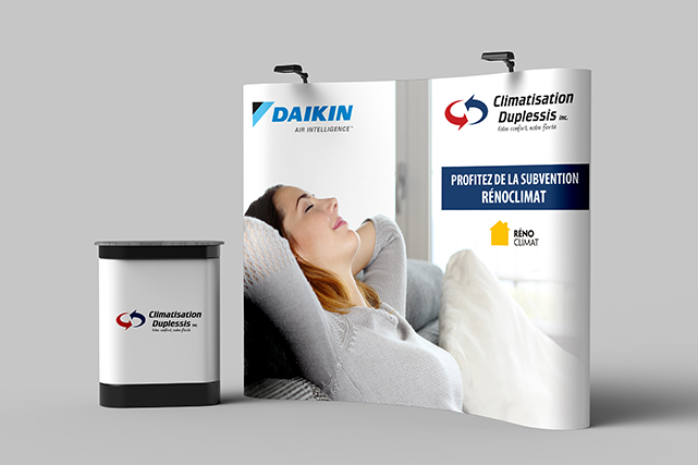 Climatisation Duplessis | Réalisations | Kiosque