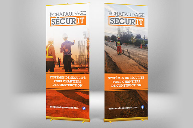 SÉCUR-IT | Réalisations | Roll Ups